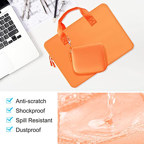 Hseok Laptop Sleeve 14 inch Case with Small Case, Compatible with MacBook Neo 14, MacBook Pro 14 M5/M4/M3/M2/M1, XPS 14 and Most 14 inch Notebooks, Neoprene Computer Handbag,O01G01 - color: O01g01, size: 14"