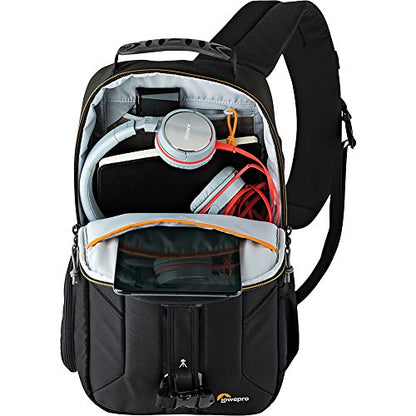 Lowepro LP36899PWW Slingshot Edge 250 AW - A Secure, Slim, Smart and Protective Sling for a Compact DSLR or DJI Mavic Pro/Mavic Pro Platinum,Black,9.06 x 4.72 x 8.27 in - style: Slingshot Edge 250 Aw