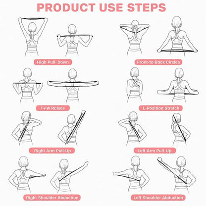 Resistance Bands with Handles,Figure 8 Resistance Band Elastic Fitness Bands Exercise Band for Home Yoga Gym Workout - color: Purple-15LB+Pink-25LB