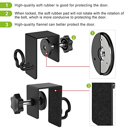 BeneLabel Heavy Duty Door Anchor for Fitness Training - Compatible with Resistance Bands, Suspension Straps and More - Ideal for Home Gym Workout, Strength Training, Physical Therapy