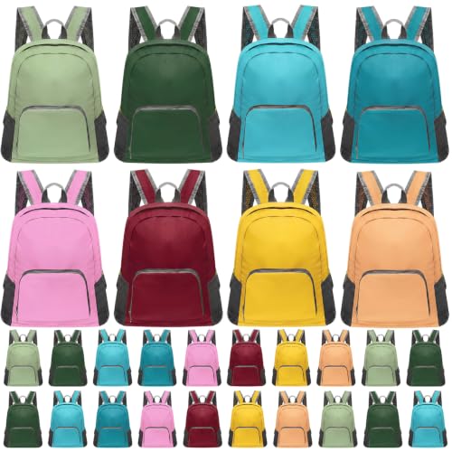 Patelai 48 Pcs 17" Backpacks in Bulk for School Kids Wholesale Bookbags Lightweight Back Pack for Girls Boys Outdoor Travel(Cool and Warm Color) - color: Cool and Warm Colors