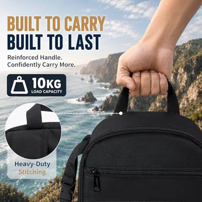Camera Backpack for Photographers, DSLR Camera Bag with 13.5” Laptop Compartment & Tripod Holder, Professional Photography Camera Case Compatible for Sony Canon Nikon Travel Hiking Gift Black Orange - color: Grey