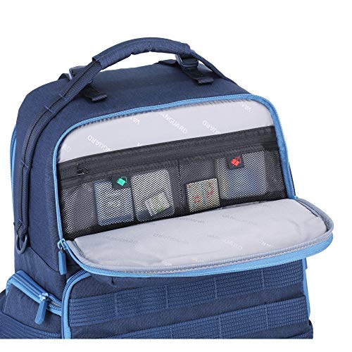 VANGUARD VEO Range T48 Backpack for Pro DSLR/Mirrorless Cameras, Tactical Style - Navy - style: Veo Range T48 Nv
