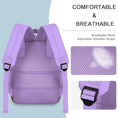 Goloni Small Carry On Travel Backpack with USB Charging Port, Lightweight Water Resistant Mini Carry-on Backpack for Men Women, Compact Personal Everyday Backpack,Purple - color: Purple