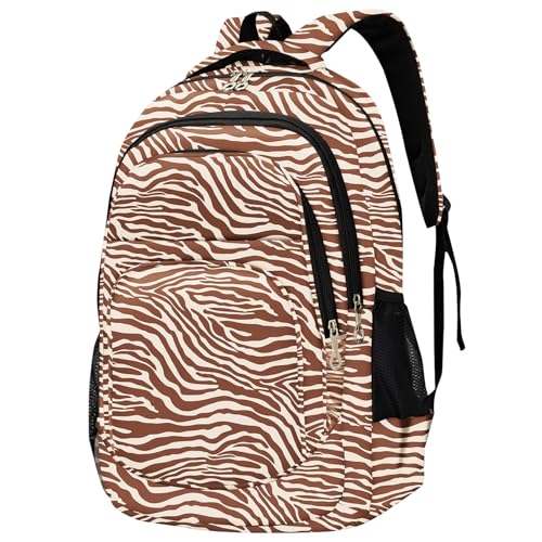 rickyh style School Backpack Travel Bag for Men & Women Lightweight College Back Pack with Laptop Compartmen - color: 07bw