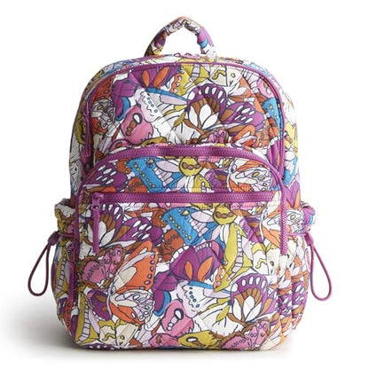 Vera Bradley Women's Featherweight Large Bancroft Backpack, Flutter, One Size - color: Flutter
