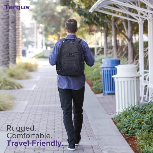 Targus Drifter Essentials Laptop Backpack, Travel Backpack for Laptops up to 16" Backpack for Men & Women, College Back Pack Bookbag or Work Backpack, School Bag Travel Backpack Black(TBB63805GL)