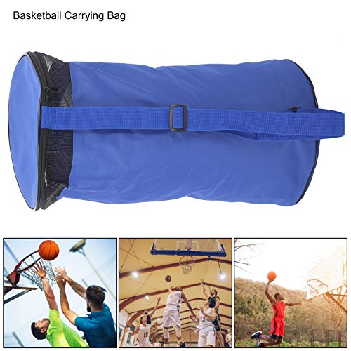 Life Single‑Shoulder Basketball Carrying Bag, Two Balls Carry Backpack Carrier Holder for Basketball Volleyball Football Soccer