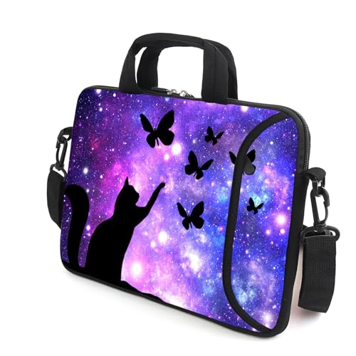 17" Shoulder Bag Adjustable shoulder strap Laptop sleeve Carrying case with mouse and power adapter storage bag (RYJD-17-7) - color: Ryjd-17-7