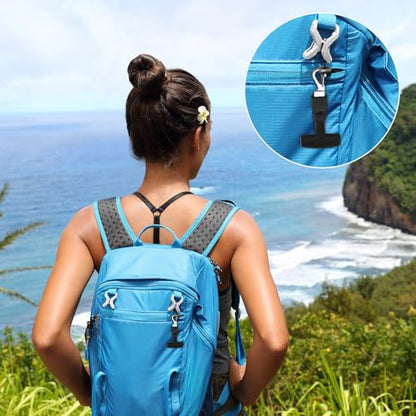 Suncalla 6pcs T-Latch Zipper Pulls Heavy Duty Zipper Pulls Clippable Replacement Zippers Pull for Backpack Luggage Freezer Bag Sports Equipment