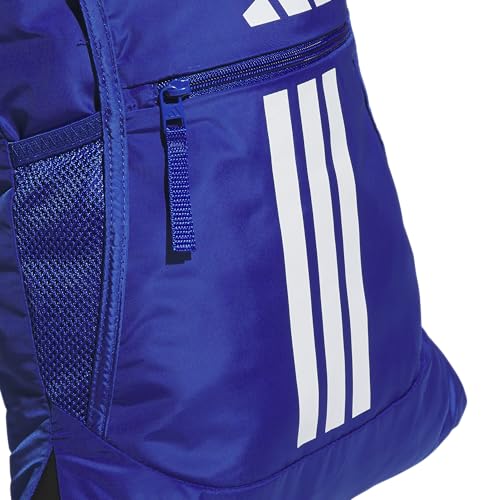 adidas Alliance Sackpack – Drawstring Backpack for Sports, Small Gym Bag, Team Royal Blue/3, OSFA - color: Team Royal Blue/3