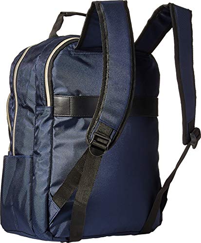 Kenneth Cole REACTION Women's Chelsea Chevron 15" Laptop and Tablet Backpack, Navy - color: Navy