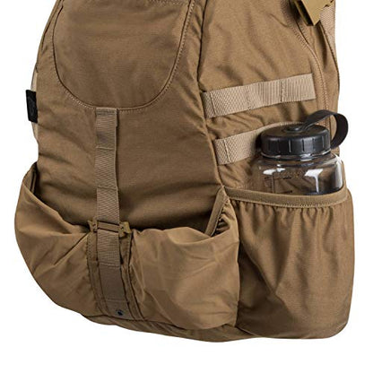 Helikon-Tex RAIDER 20 L Tactical Backpack, Coyote – Cordura MOLLE Daypack with Hydration Sleeve & Rain Cover - color: Coyote
