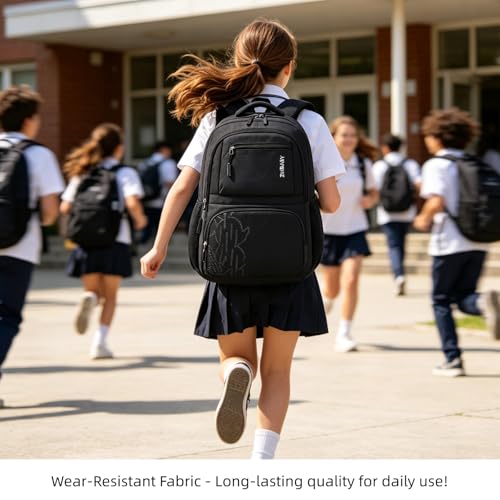 Adorable Classic Minimalist Satchel in 4 Neutral Shades, Stylish Versatile Pack for Casual & Urban Outings (BLACK)