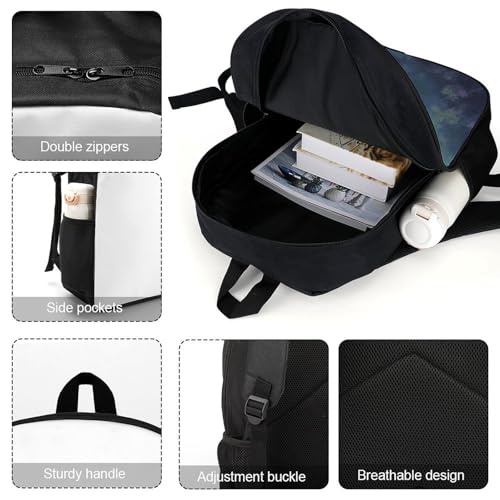 Travel Laptop Backpack Slim Durable Lightweight Back Pack Cute Cute Sea Animal Manatee Small Backpack For Women Men - color: Cute Sea Animal Manatee