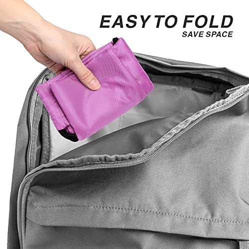 Drawstring Backpack Sports Water Resistant String Bag Sport Gym Sackpack for Women Men Large with Zipper, Pink - color: Pink