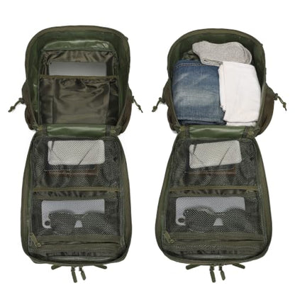 9L Mini Backpack for Men and Women, Small Backpack for Gym Hiking Travel Sports Running (20l-Green) - color: 20l-green
