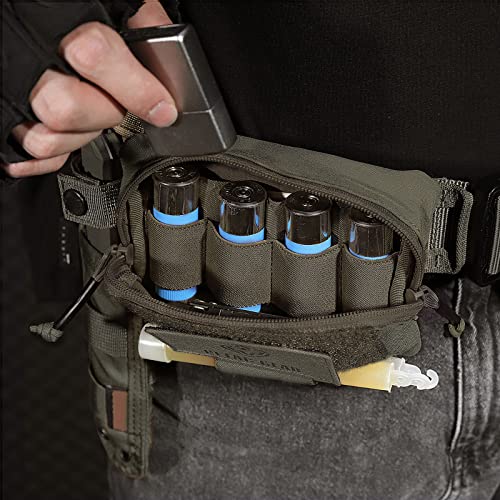 PETAC GEAR Tactical Molle Admin Pouch, Small Organizer Pocket for Tactical Vest/EDC Gun Belt/molle Platform. - color: RG