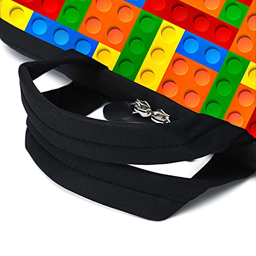 AMARY14 15 15.4 15.6 inch Laptop Handle Bag Computer Protect Case Pouch Holder Notebook Sleeve Neoprene Cover (Puzzle) - color: Puzzle