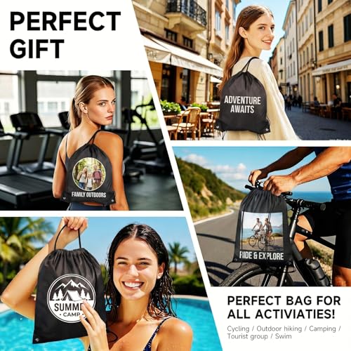 2Pcs Drawstring Bags Bulk Drawstring Backpack Black String Backpack Cinch Sack Sport Gym Draw String Back Bag for Beach, Travel, Yoga, Swimming - color: Black 2pcs