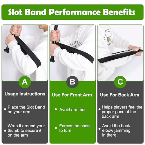 codree Baseball Swing Trainer Bands- Elastic Baseball Softball Hitting Resistance Bands- Baseball Batting Training Aids Equipments for Athletes Improve Batting, Arm Strength - color: 1 Set