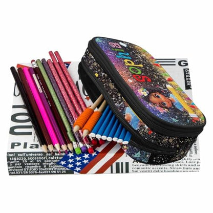 M YESCUSTOM Personalized Backpacks For Girls With Name, Back to School Custom Backpack For Kids, Customized Backpacks With Princess Pattern, Bookbag Set Gifts - color: D06