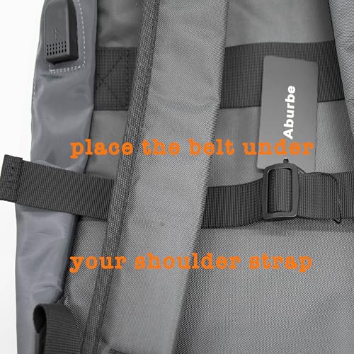 Backpack Chest Strap, Universal Add on Adjustable Sternum Strap, Chest Belt Replacement, with Heavy Duty Quick Release Buckle Clip, for Travel, Hiking, Camping, School - color: Black