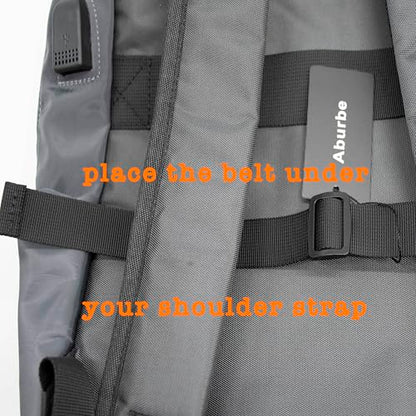 Backpack Chest Strap, Universal Add on Adjustable Sternum Strap, Chest Belt Replacement, with Heavy Duty Quick Release Buckle Clip, for Travel, Hiking, Camping, School - color: Black