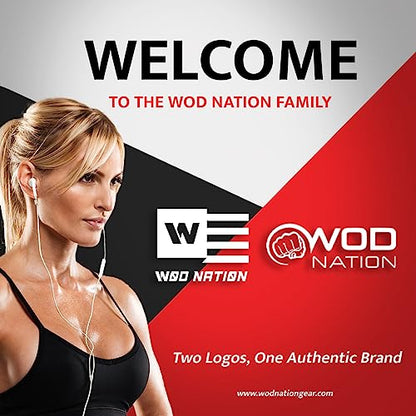 WOD Nation Attack Speed Jump Rope : Adjustable Jumping Ropes : Unique Two Cable Skipping Workout System : One Thick and One Light 11 Foot Cable : Perfect for Double Unders : Men and Women - color: Black
