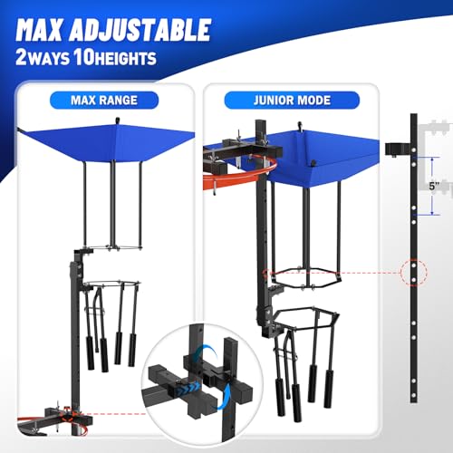 Katop Automatic Volleyball Spike Trainer, Serving, Spiking & Jump Training Equipment, Real-Hitting Feel for Beginners & Pros, Indoor/Outdoor Practice Aid (No Ball)