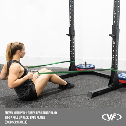 Valor Fitness Resistance Band Handles - Set of 2 for Home Gym Workouts – Strength Training Accessories for Pull-Ups, Chest Press, Rows & Upper Body Exercises