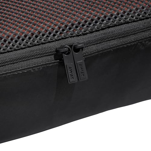 Away Insider Packing Cubes Set of 4 – Lightweight Travel Organizers for Luggage, Suitcases & Carry-On Bags, Jet Black - color: Jet Black