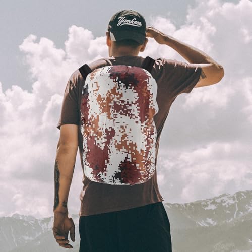 M METERXITY Backpack Rain Cover - Waterproof Lightweight Cover, Apply to Cycling/Hiking/Mountain Climbing (30-40L, M, Desert Camo)