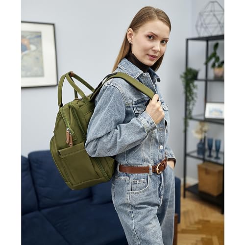 Diaper Bag Backpack, Multifunction Diaper Bag with Changing Pad, Baby Diaper Bags for Boys Girls, Stylish Large Capacity Travel Backpack for Moms Dads, Baby Shower Gifts,Unisex – Olive Green - color: Olive Green