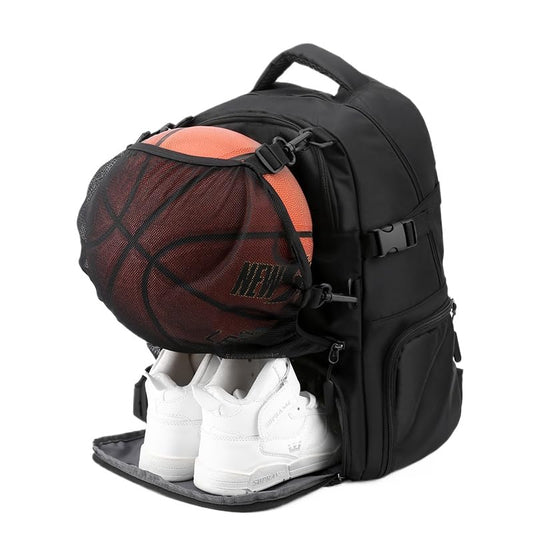Youth Soccer Bag-Soccer Backpack & Bags for Basketball,Volleyball & Football | Includes Separate Cleat and Ball Compartment (COLOR1,Large) - color: Color1