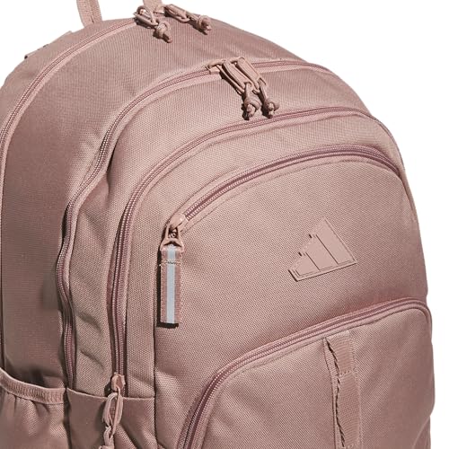 adidas Prime 7 Backpack for Laptop, School and Travel, 37L - color: Warm Clay Pink/Black