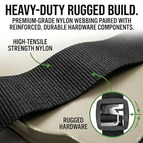 4 Pack Backpack Straps Extender with Adjustable Buckles | Polypropylene, adjustable buckles. Extends straps for bags, fanny packs, travel. Durable, easy to use. 4 pack.