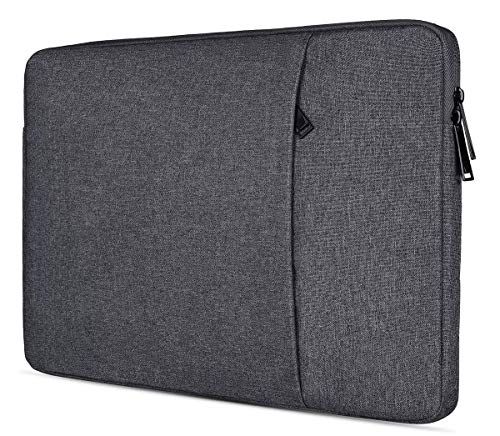 15.6-16 inch Laptop Sleeve Case for HP Omnibook 16, HP Envy X360/Pavilion 15.6/ProBook 15, Lenovo IdeaPad 15, Acer Aspire 15, Dell Inspiron 16 Plus, Samsung Galaxy, Water-Resistant Computer Bag - color: Space Grey, size: 15.6 inch