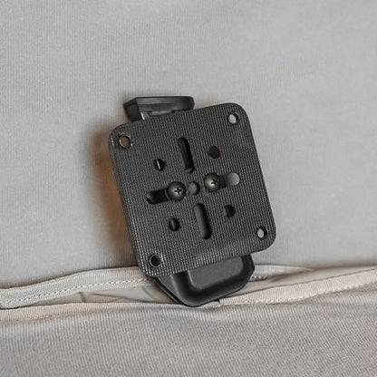 GRITR Kydex Hook & Loop Panel Insert/Adhesive Loop Sheets – Tactical & Military Gear Organizers for Holsters, Mag Carriers, Knife Sheaths, Flashlights, and More - style: Small