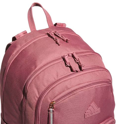 adidas Prime 7 Backpack for Laptop, School and Travel, 37L - color: Preloved Crimson/Rose Gold/2