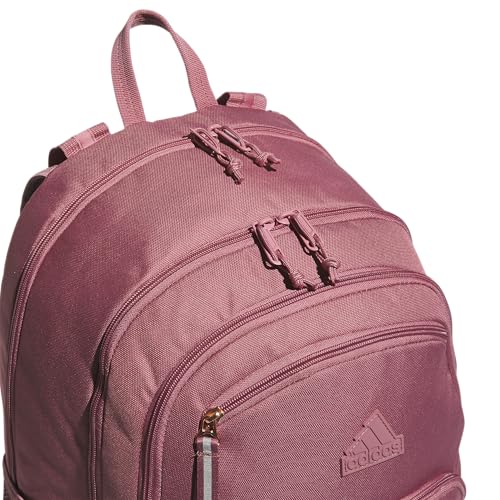adidas Prime 7 Backpack for Laptop, School and Travel, 37L - color: Preloved Crimson/Rose Gold/2
