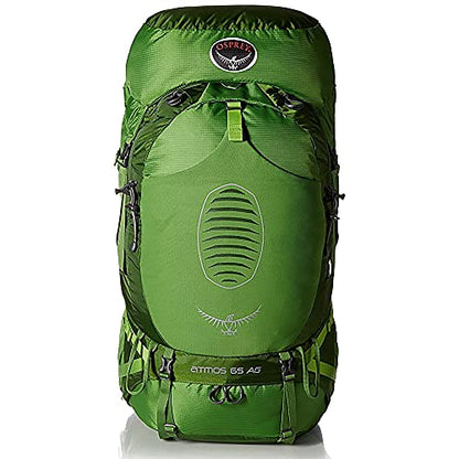 Osprey Atmos AG 65L Men's Backpacking Backpack, Mythical Green, S/M - color: Mythical Green, size: Small-Medium