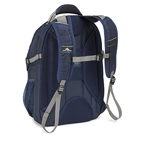 High Sierra XBT - TSA Laptop Backpack, True Navy/Charcoal, One Size - color: True Navy/Charcoal