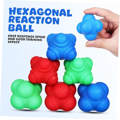 UPKOCH 6pcs Agility for Hand-Eye Coordination Training Material for Fitness and Baseball Training Includes Low and High Difficulty Options