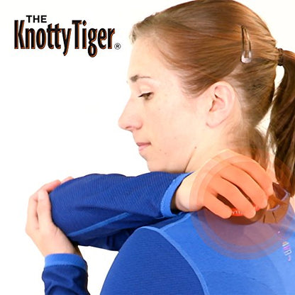 Tiger Tail Knotty Tiger Knot Buster Massage Ball Tool Delivers Elbow Deep Pressure Relieving Hands Fingers Thumbs from Fatigue - size: Knotty Tiger