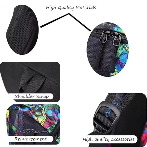 Soccer Player 7 Ball Storage Backpack Sports Equipment Depositary Multifunctional Bag For Men Women - color: Red - 5