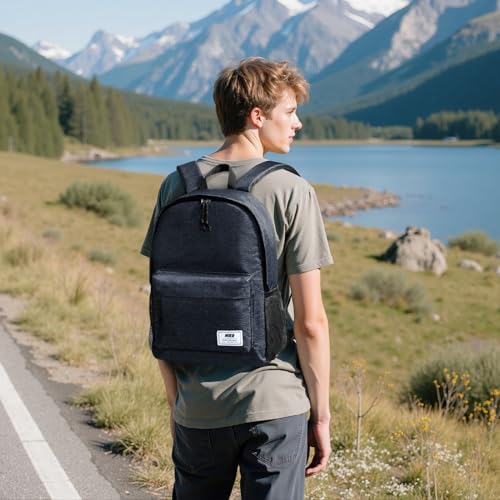 MIER Insulated Backpack Cooler Small Leakproof Lightweight Cute for Women Men to Work, Picnics, Camping, Park Day Trips, 15 L - color: Dark Blue
