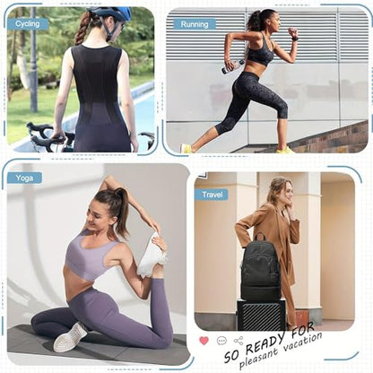 Gym Bag Backpack - Waterproof Lightweight Back Pack with Wet Pocket | Gym Backpack with Shoe Compartment,for Workout Swimming Yoga Training Short Trips