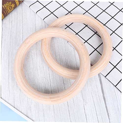 Sosoport Adjustable Rings Boys and Girls Gymnastic Rings with Rope Indoor Exercise for Full Body Strength
