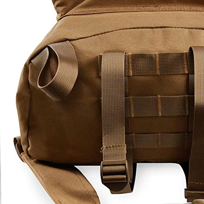 Highland Tactical Stealth Heavy Duty Tactical Backpack Backpack - color: Dark Desert